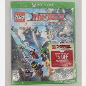NEW LEGO NINJAGO Movie Video Game - Xbox One - NWT sealed unopened
